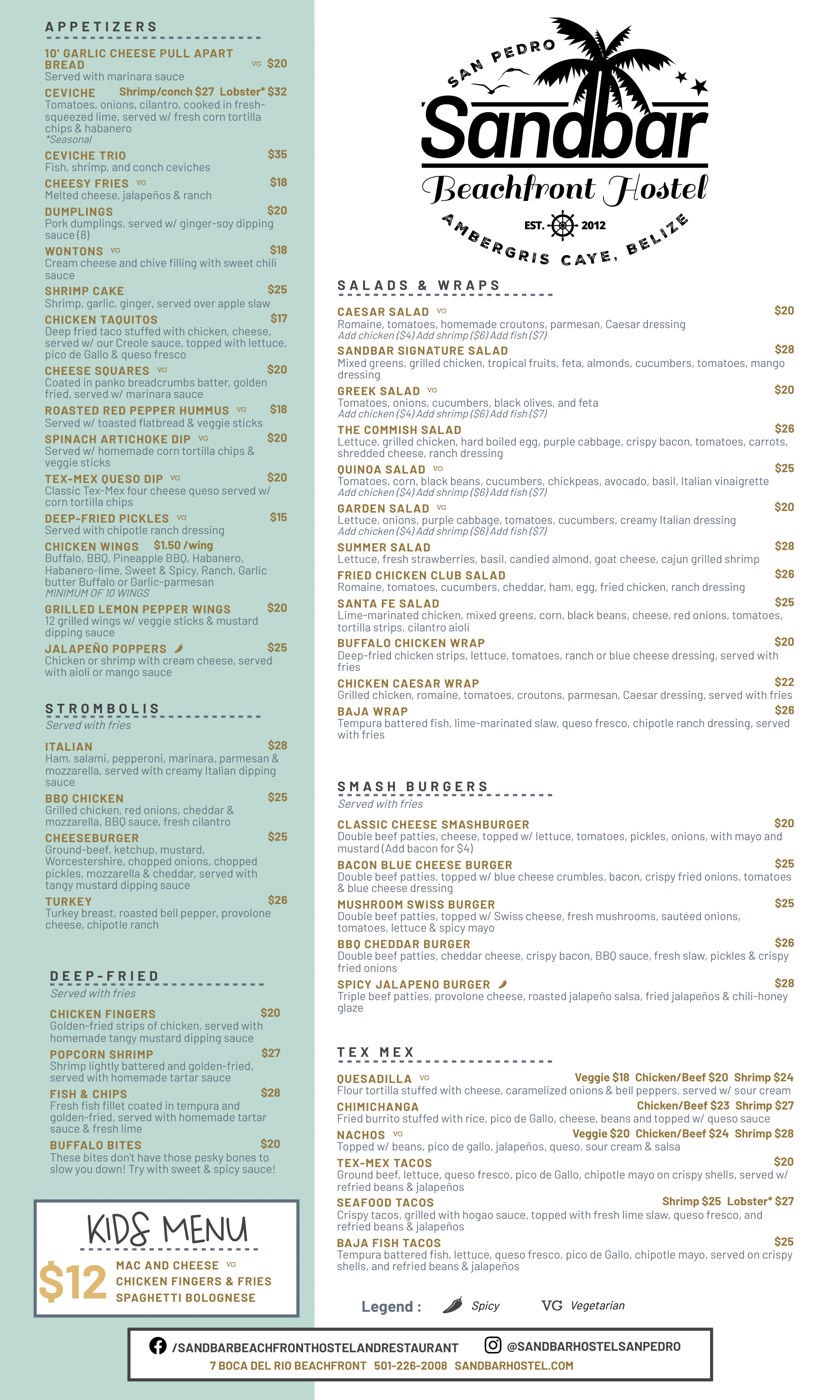 Food Menu