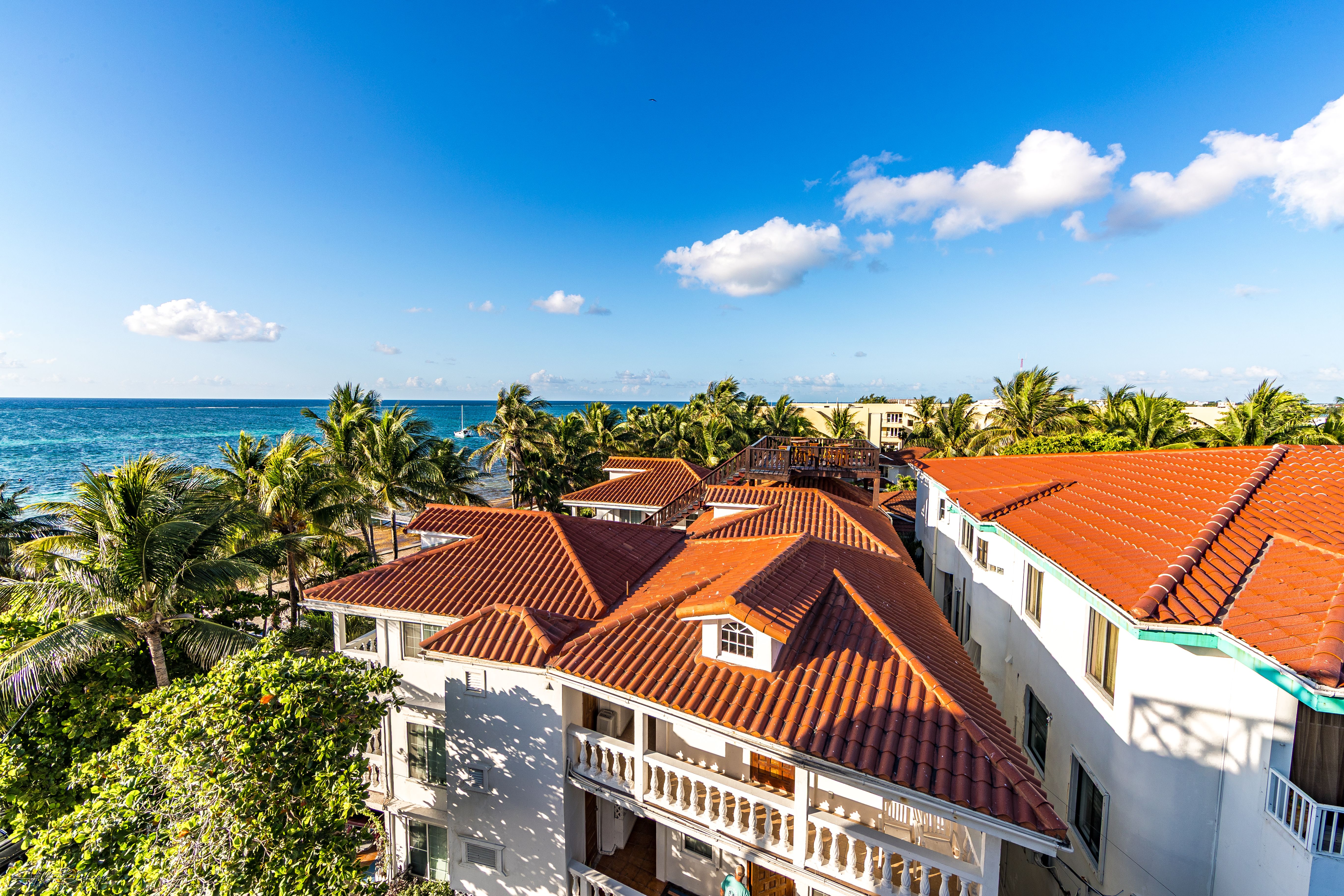 Sandbar rooftop south view