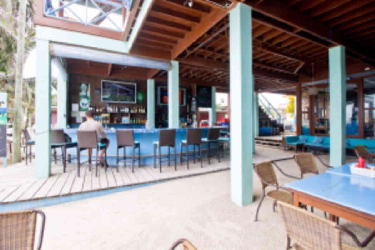 A backpacker's dream in San Pedro, Belize! Sandbar